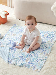 TILLYOU baby blanket reversible pattern offers versatile looks for nursery décor