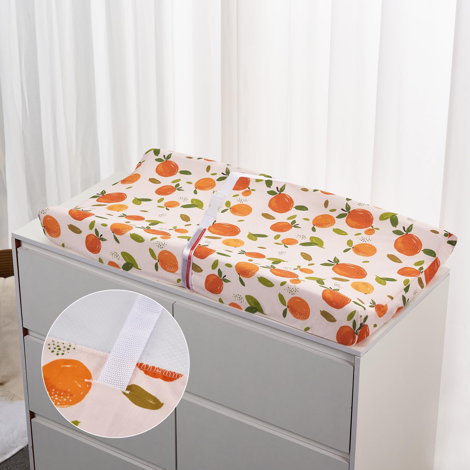 TILLYOU standard 32 x 16 inch contour pad fit for most changing tables.