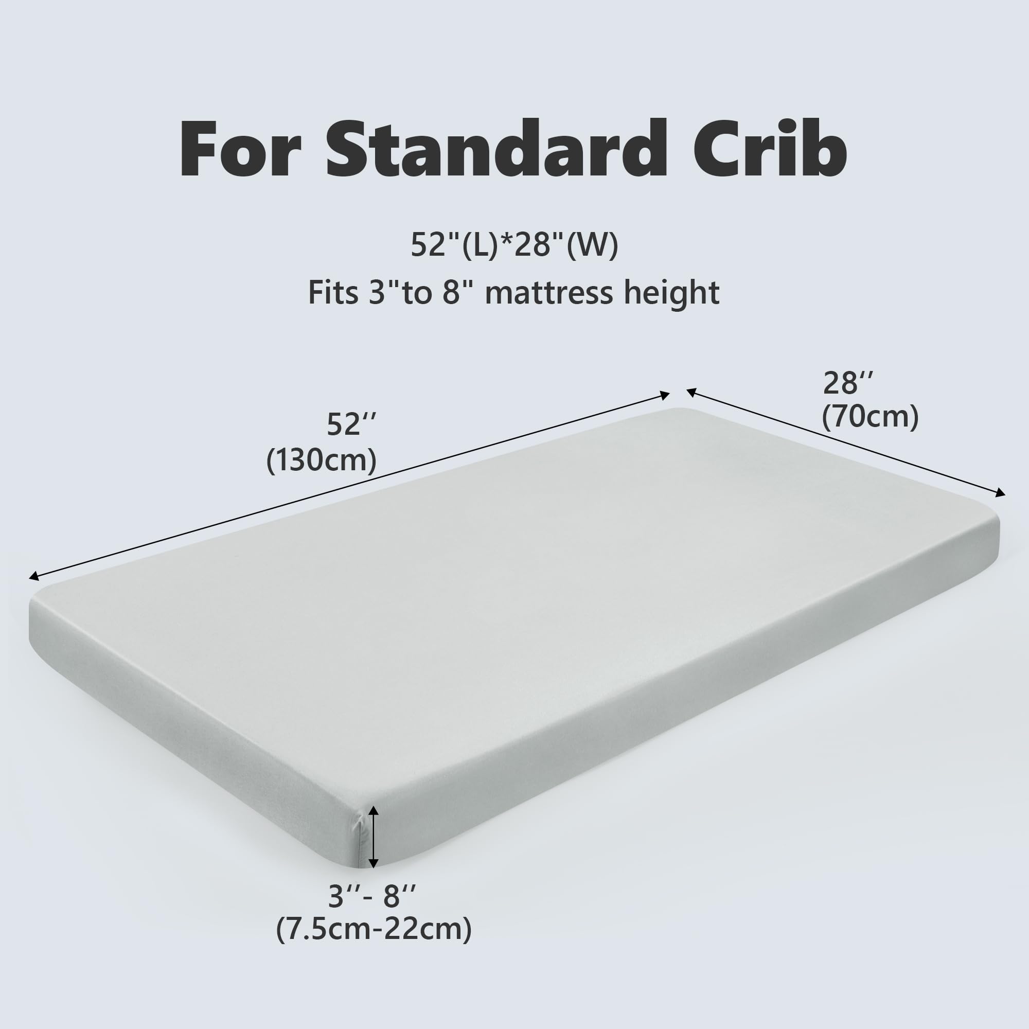 TILLYOU two-pack microfiber sheets offer baby-safe, natural-dye comfort.