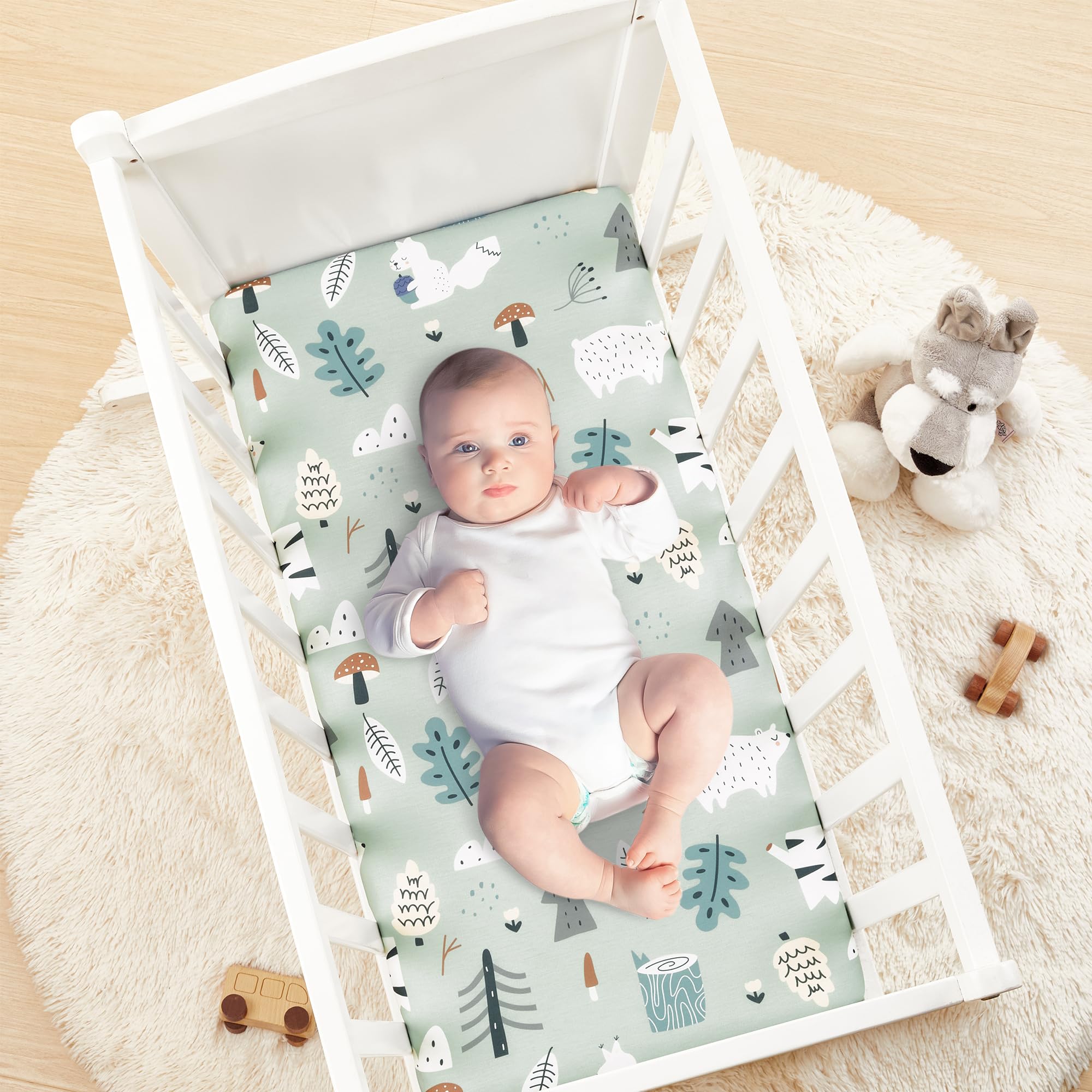TILLYOU sheets are machine washable for quick cleanup