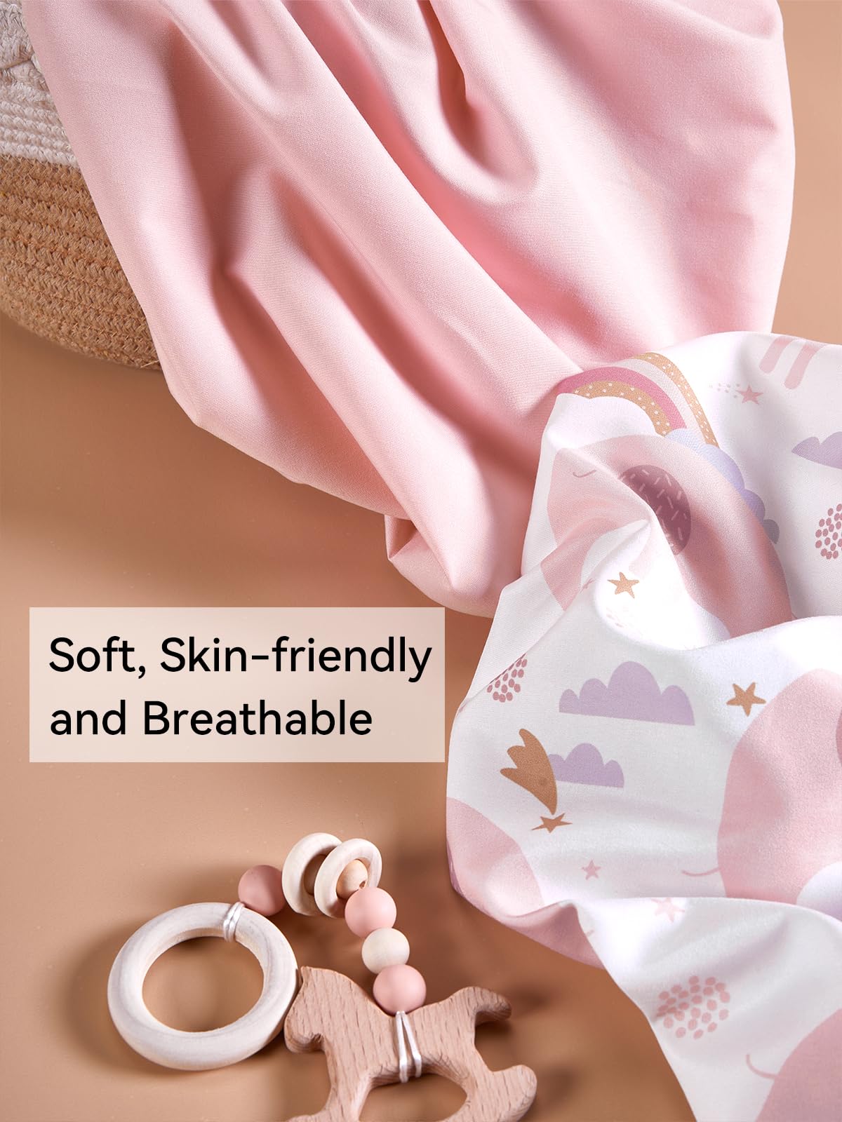 TILLYOU changing pad cover designed to fit 32x16 contour pads securely.