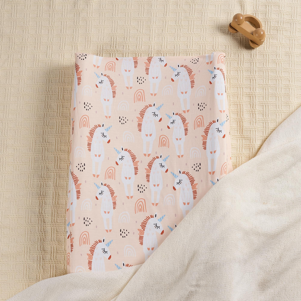 TILLYOU changing pad cover machine washable for easy nursery refresh