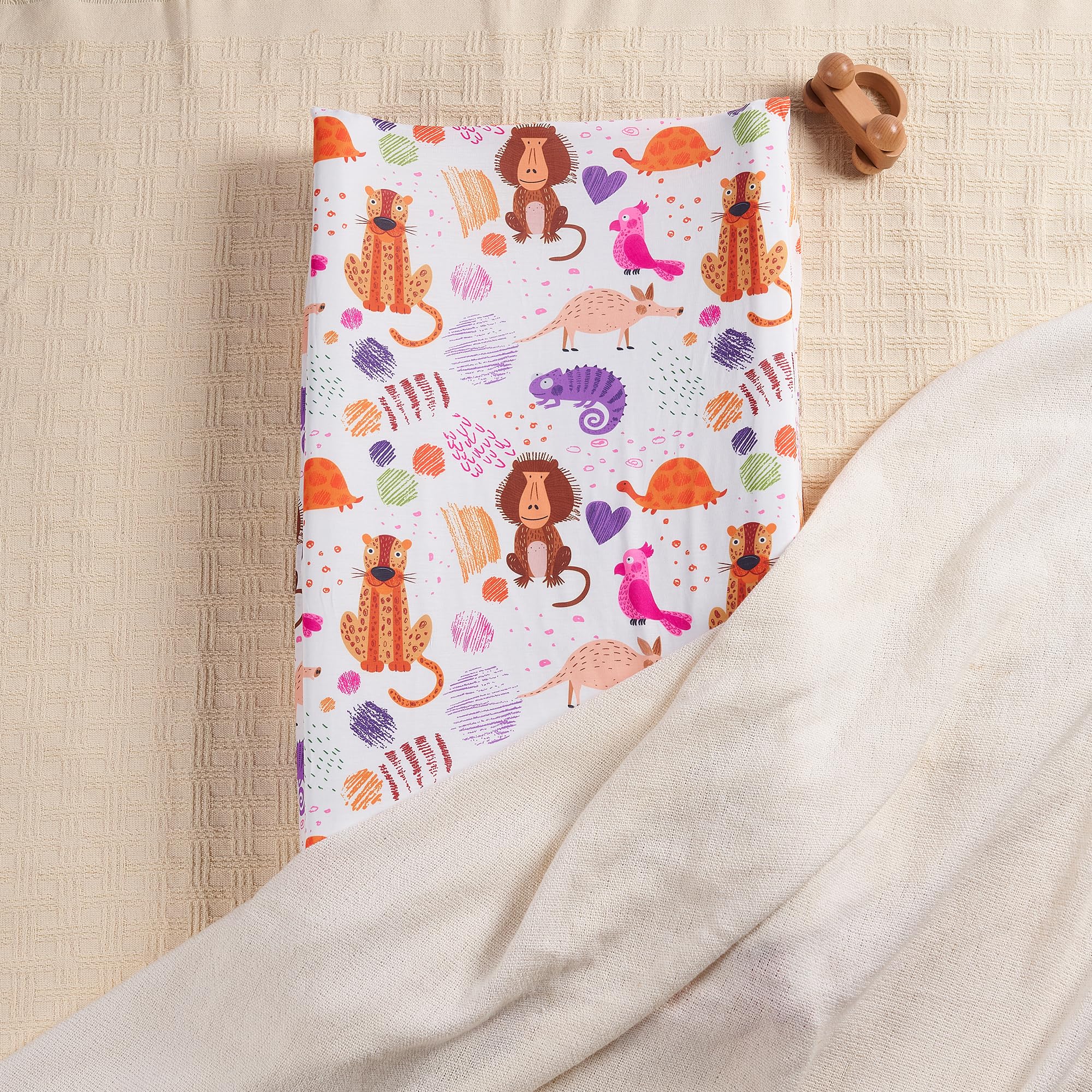 TILLYOU changing pad cover machine washable for quick restoration