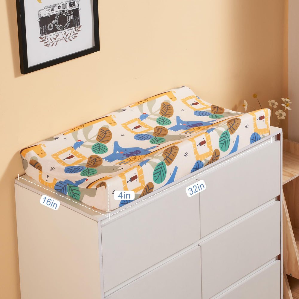TILLYOU two-pack covers in Animal Geometry Blue provide two stylish, practical options.