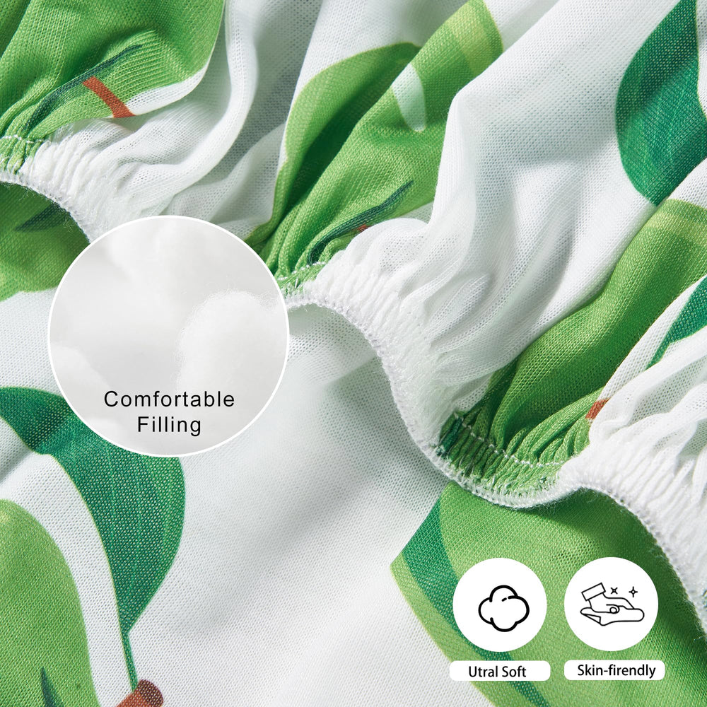 TILLYOU colorful floral patterns add versatile nursery styling for any baby.