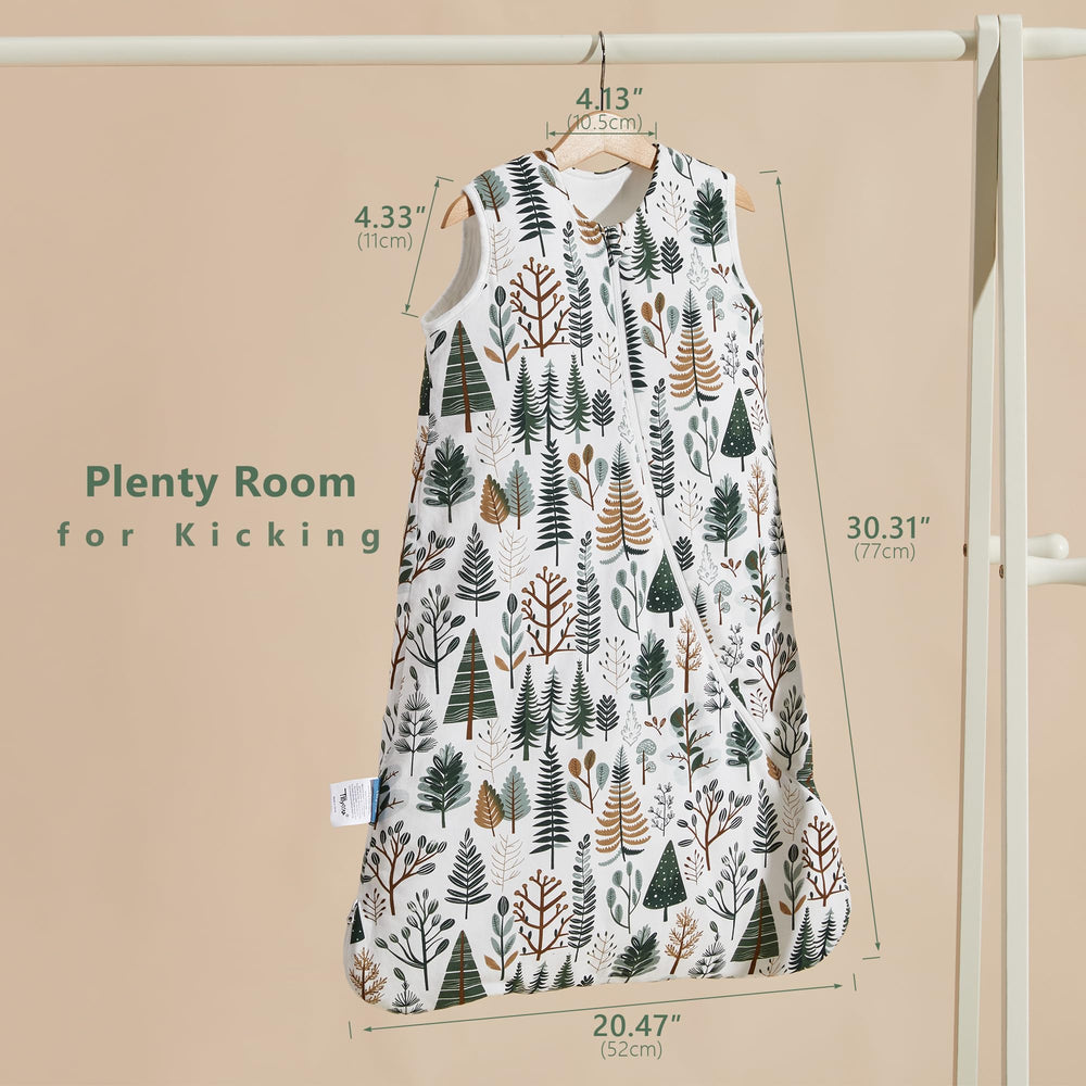 TILLYOU cotton exterior with soft polyester filling keeps baby snug and comfortable.