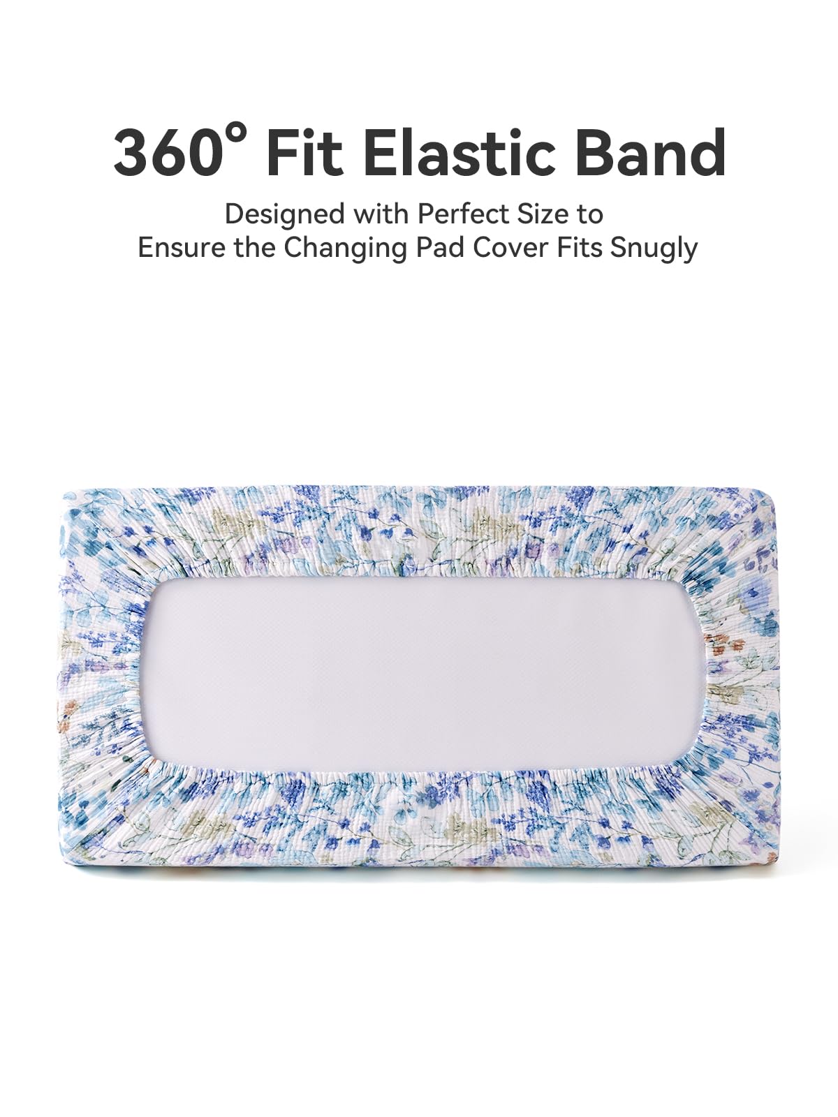 TILLYOU 32x16-inch cover fits standard pads securely without slipping.