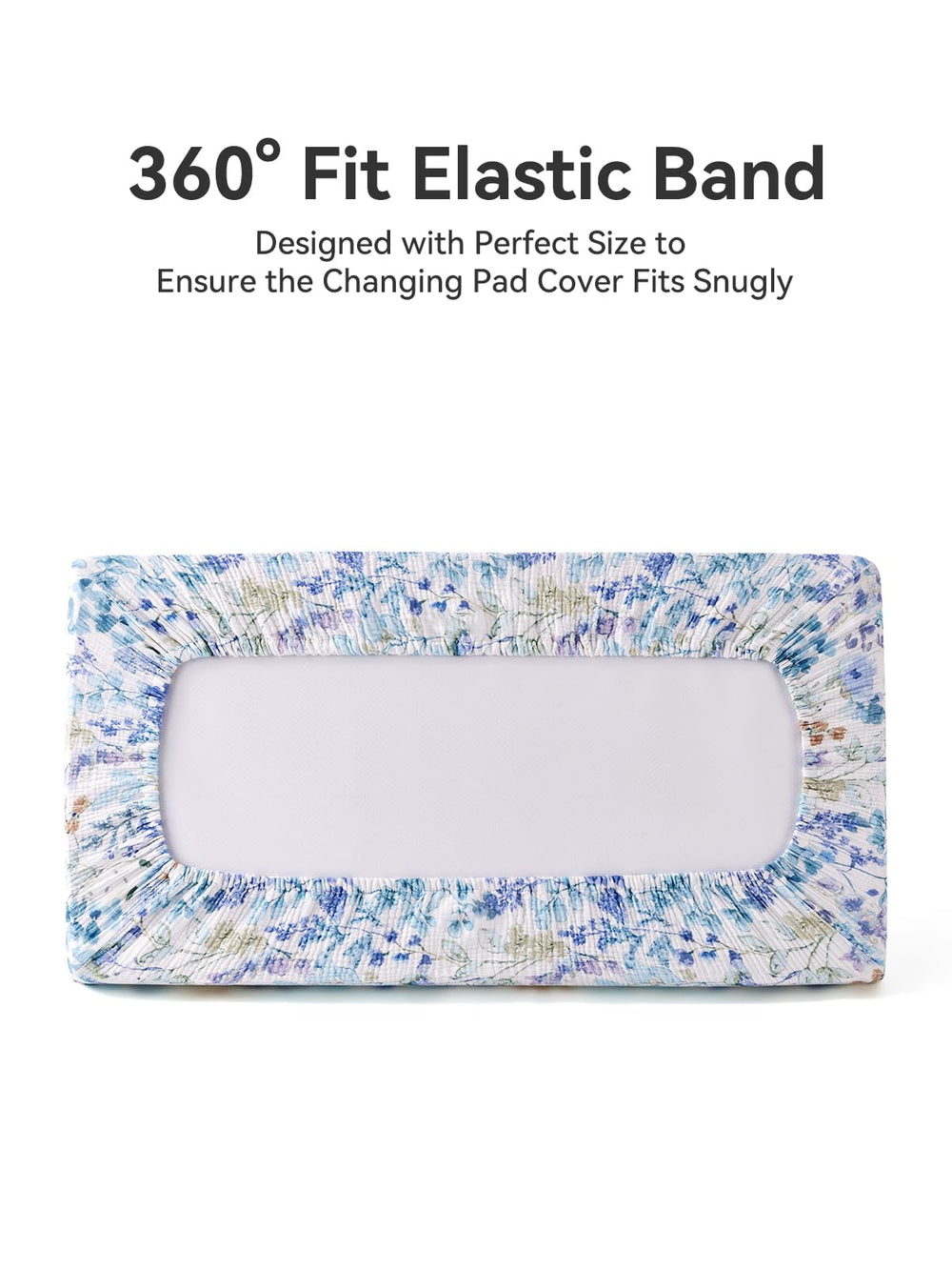 TILLYOU 32x16-inch cover fits standard pads securely without slipping.