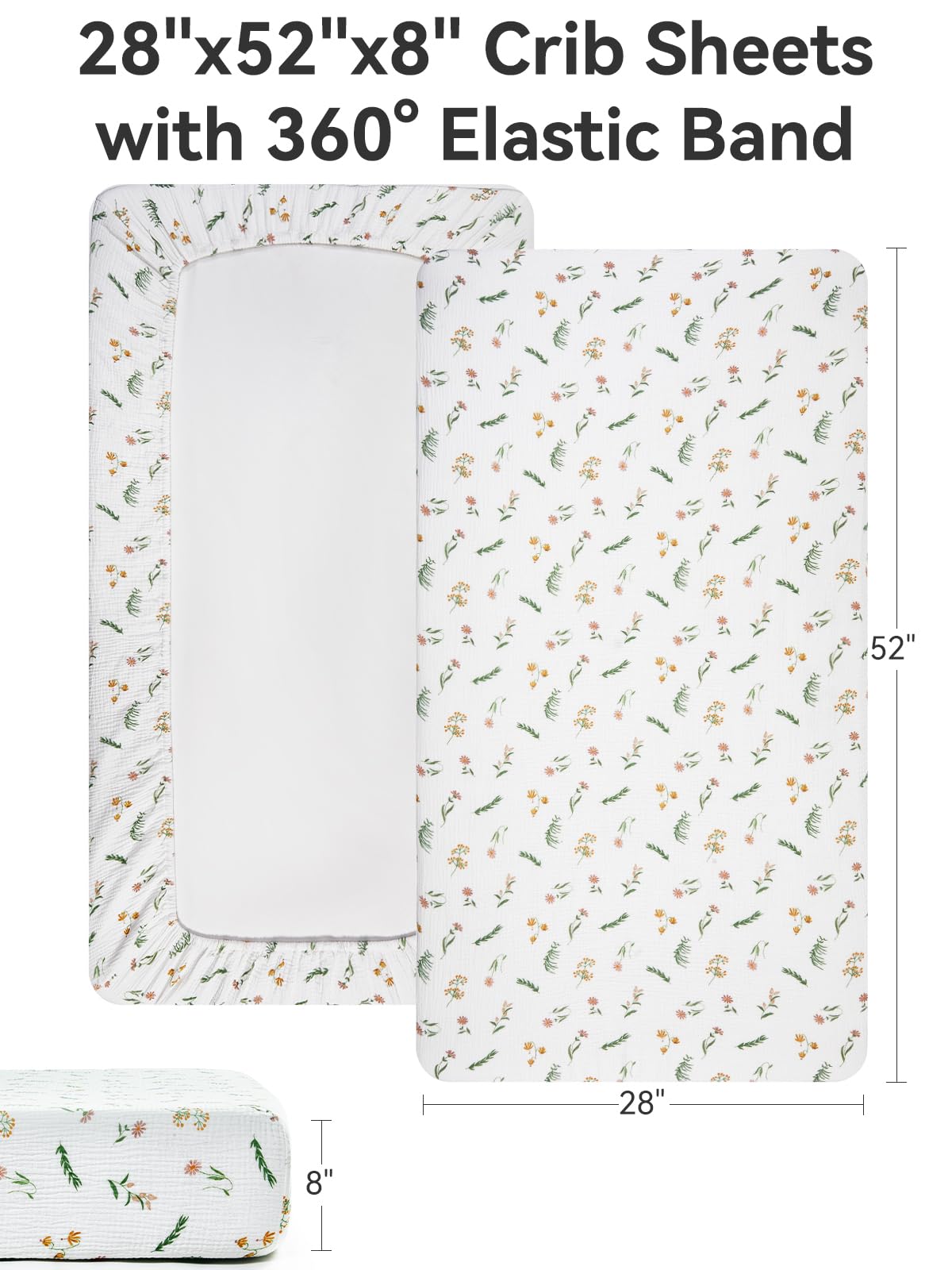 TILLYOU multiple color options to match nursery decor.