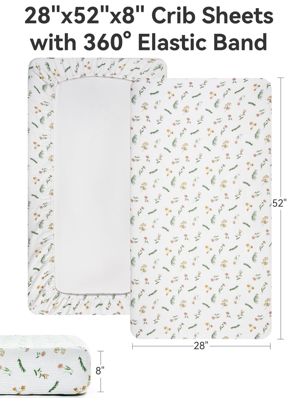 TILLYOU multiple color options to match nursery decor.