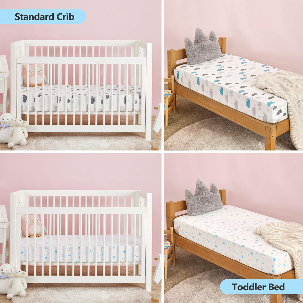 TILLYOU sheets for daily use, daycare, and spare sheet