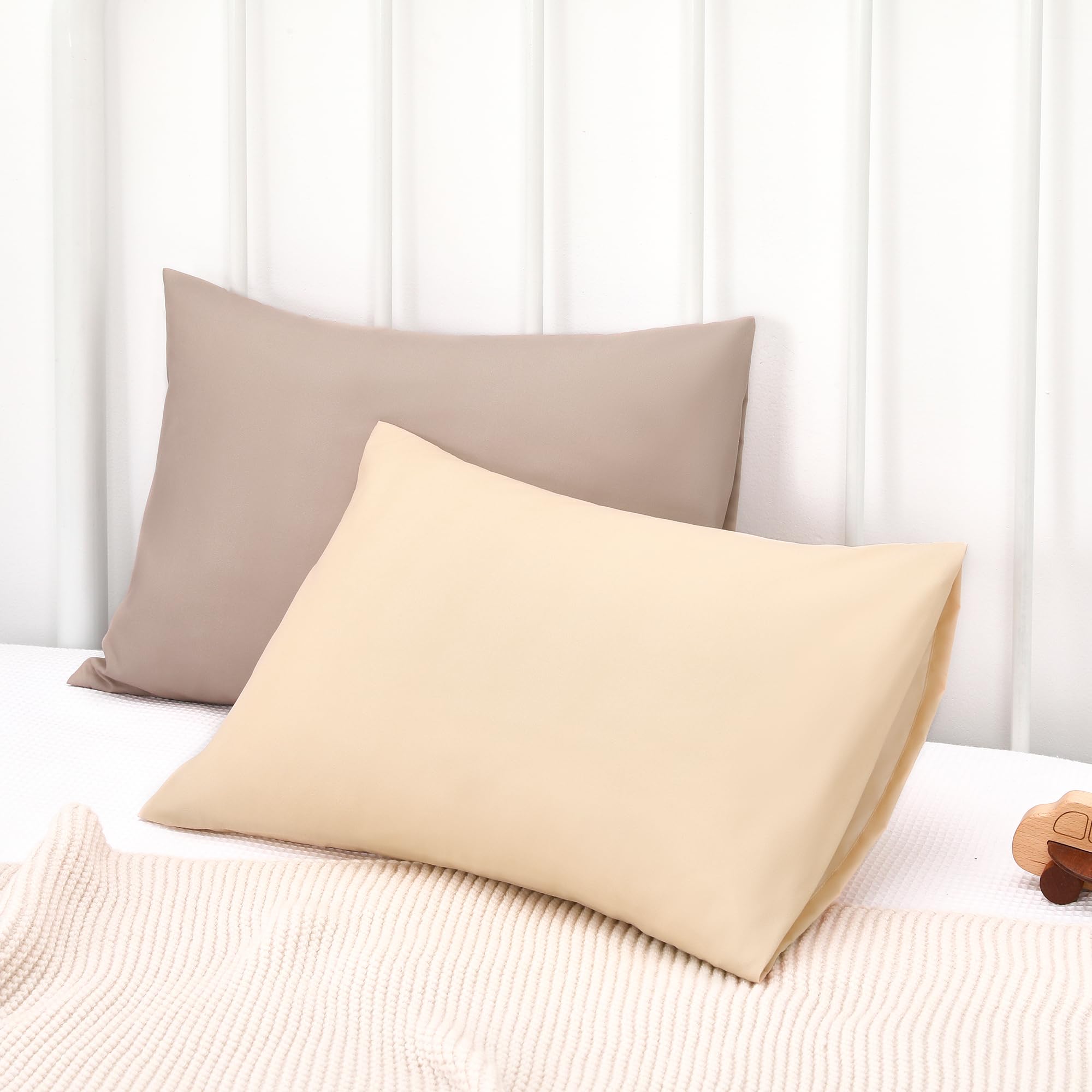 TILLYOU easy-care pillowcase is machine washable for fast cleanup