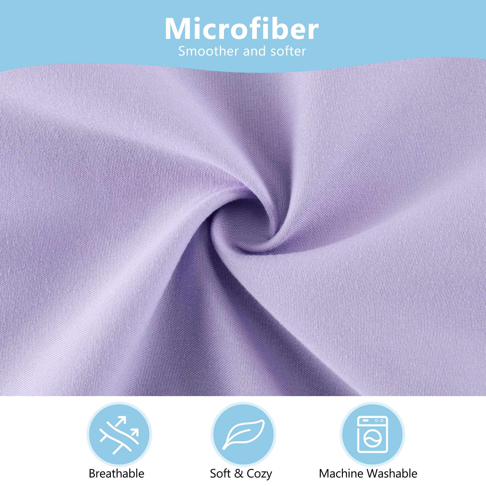 TILLYOU envelope-closure pillowcase closeup demonstrates a snag-free edge design.