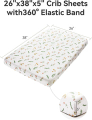 TILLYOU full-loop elastic band keeps the sheet snug and wrinkle-free.