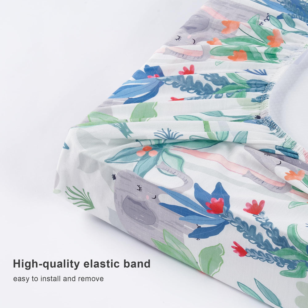 TILLYOU machine washable care shown for easy nursery upkeep.