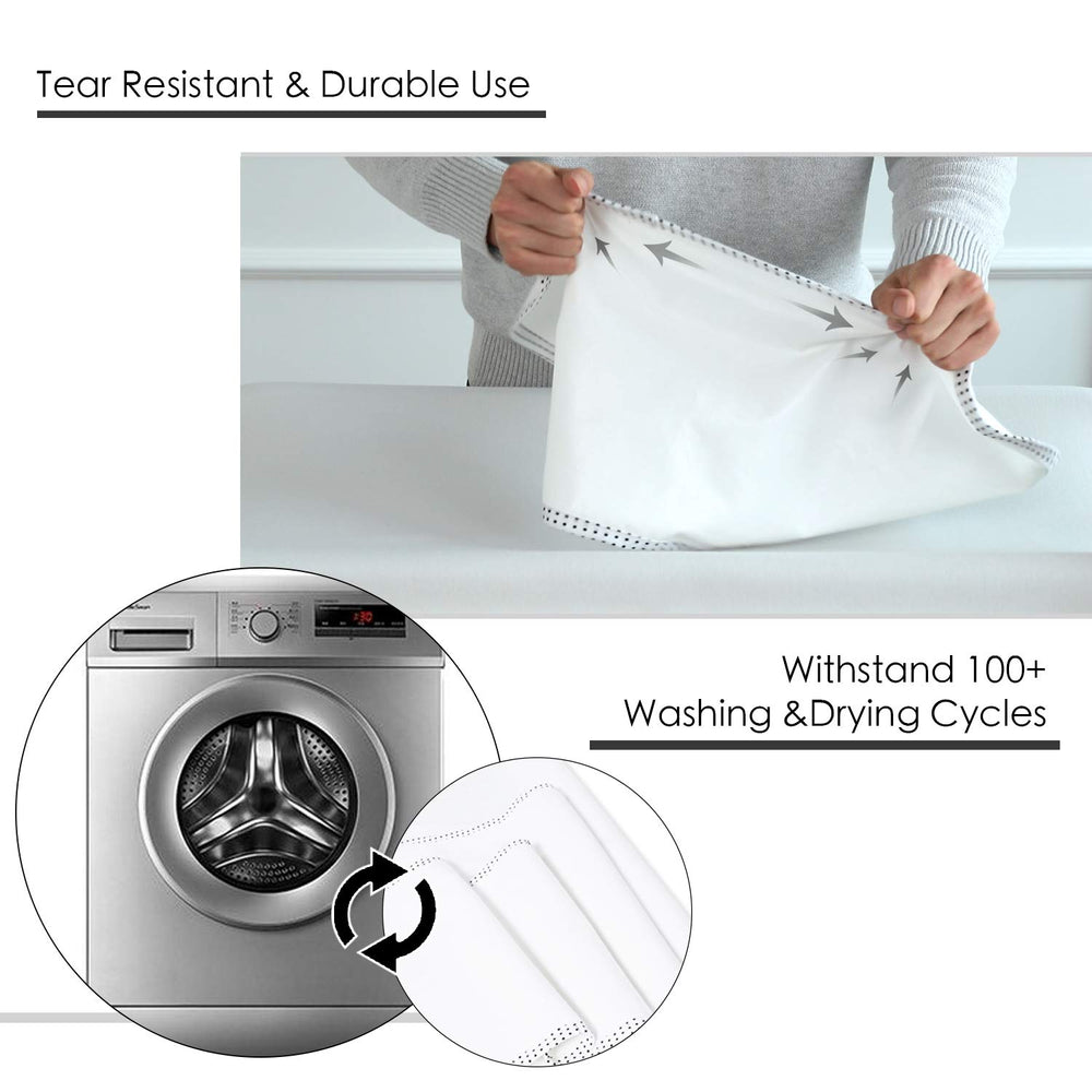 TILLYOU machine-washable liner cleans easily for reuse.