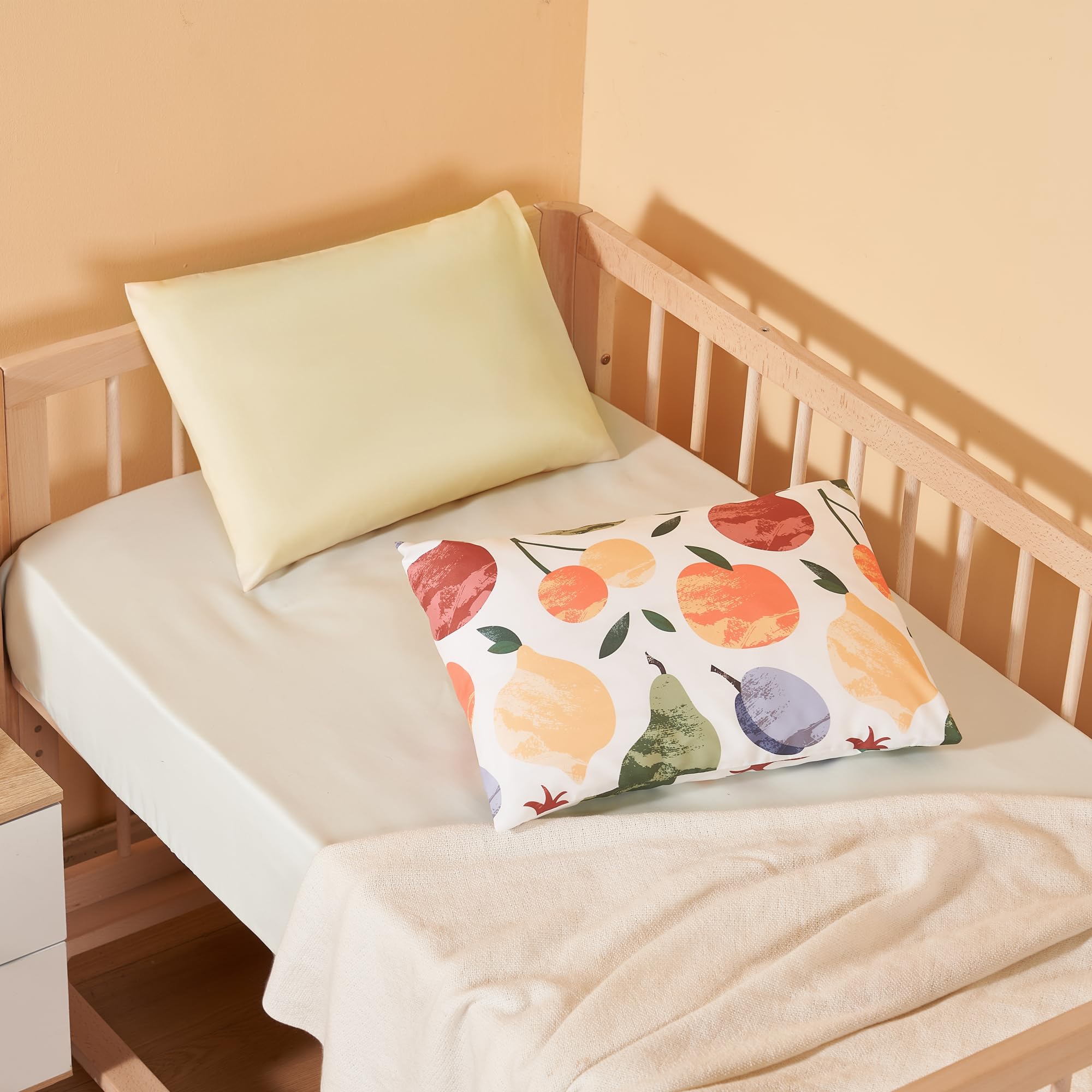 TILLYOU machine-washable pillowcase designed for easy cleaning