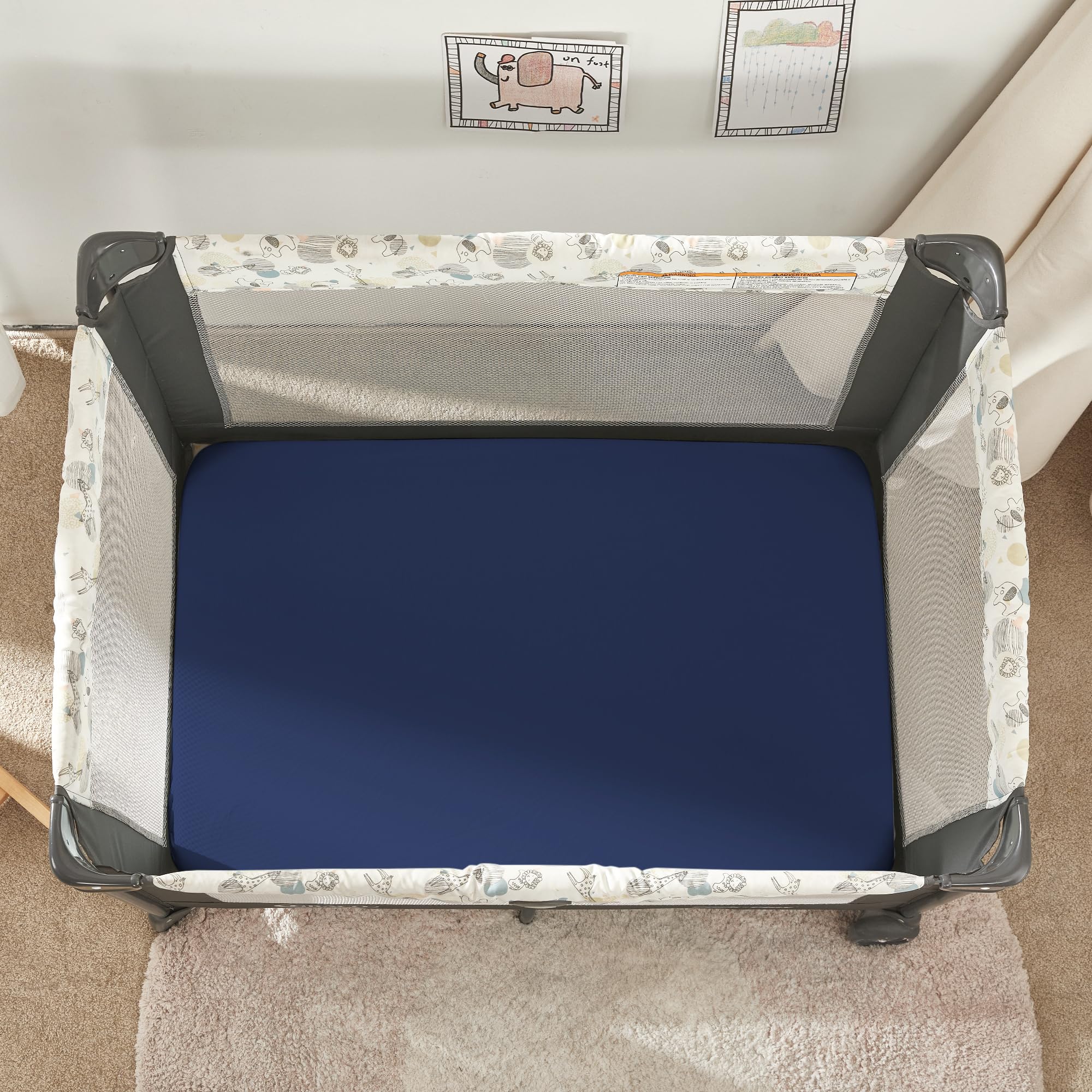 Machine washable for quick cleanup and reuse.