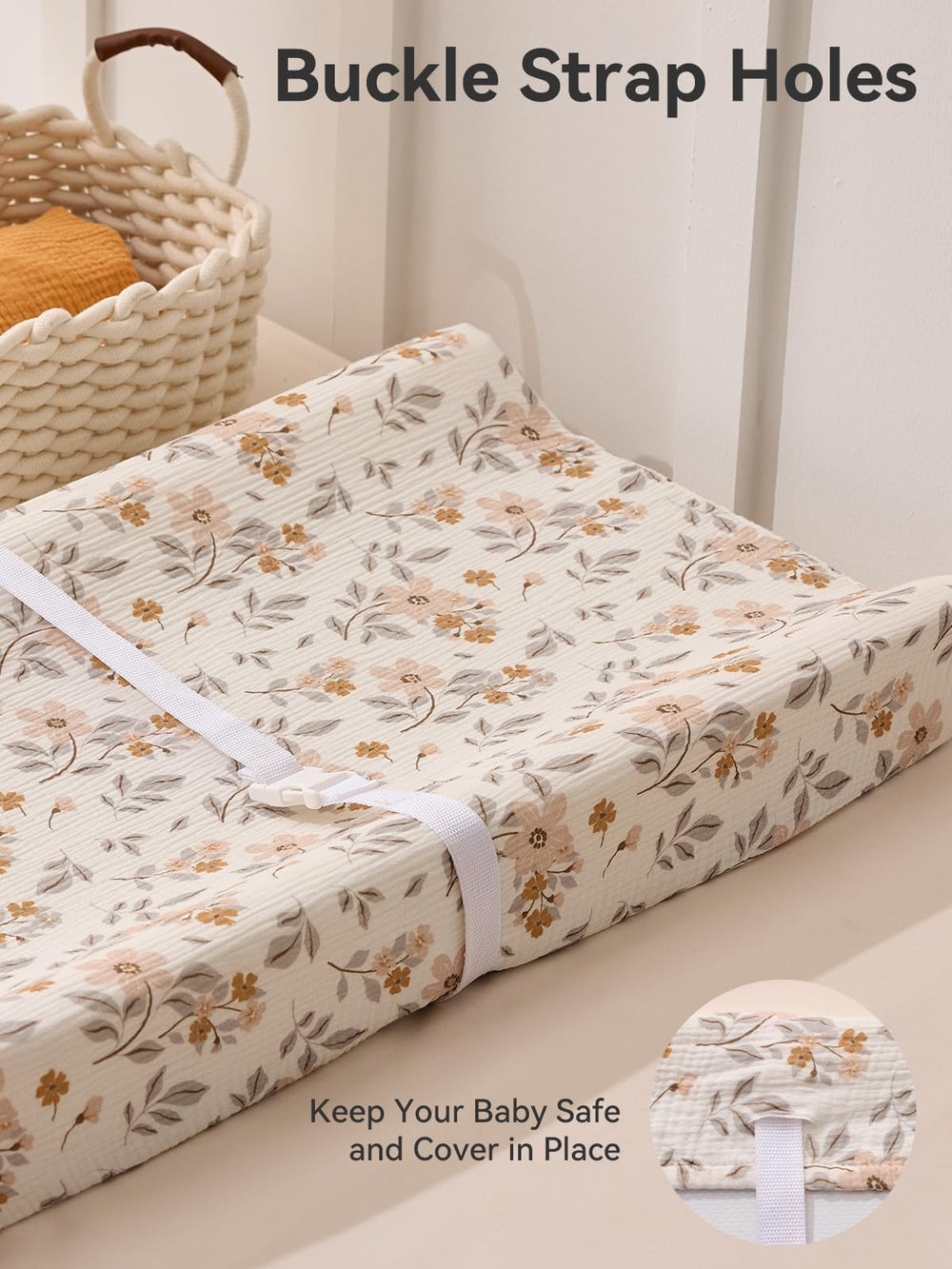 TILLYOU cover is machine washable and dryer-friendly for easy care.