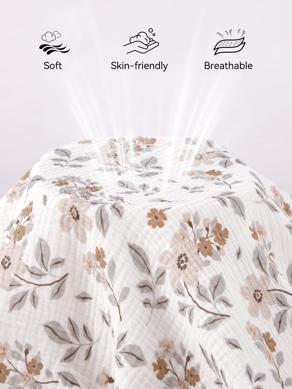 TILLYOU elastic-edge close-up shows secure, wrinkle-free stay during use.