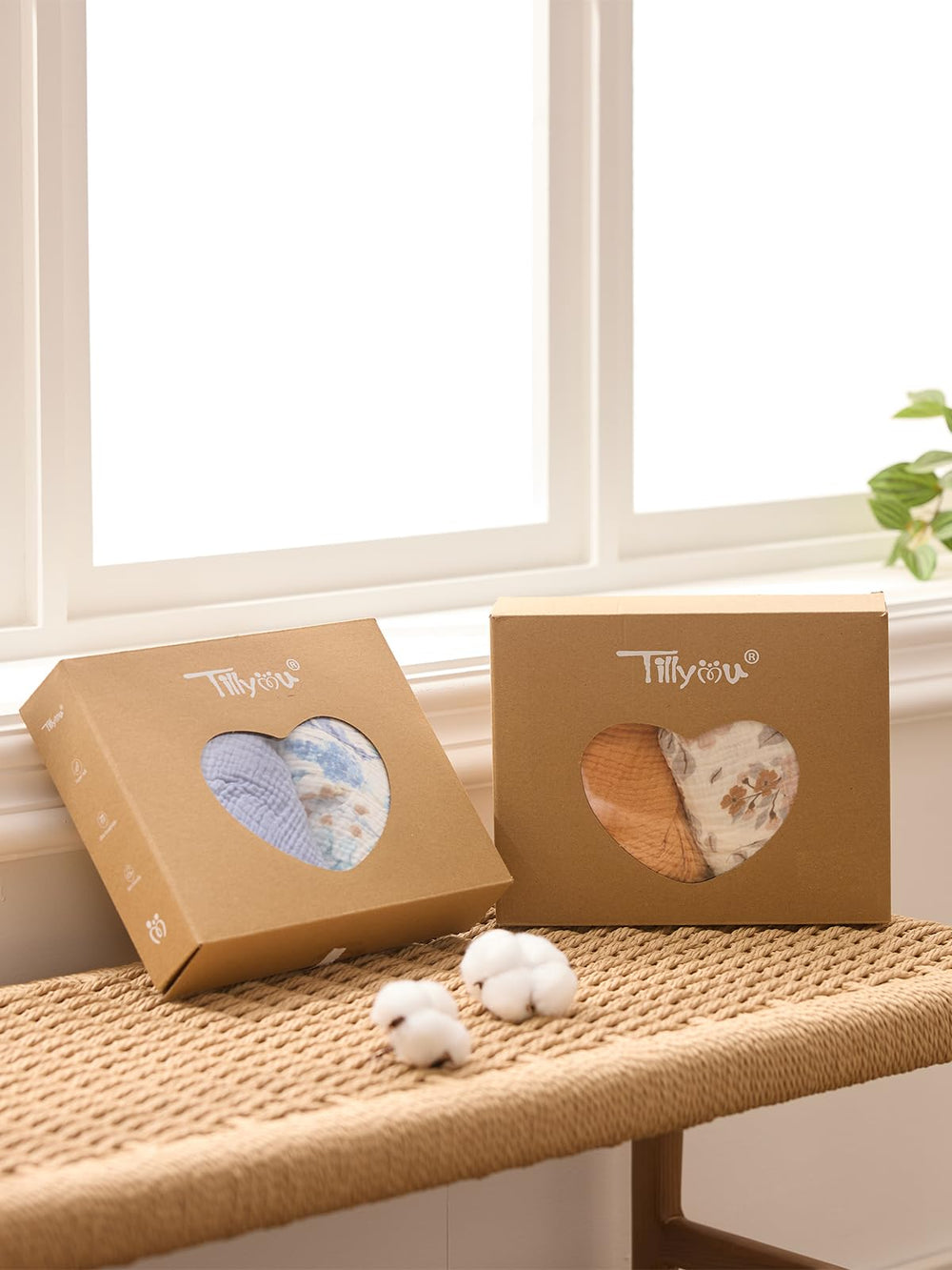 TILLYOU mini crib sheets pack-n-play fit demonstrates snug elastic edge for secure positioning.