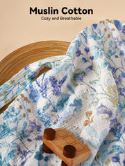 TILLYOU nursing cover with arch neckline keeps baby comfortable and airflow-friendly