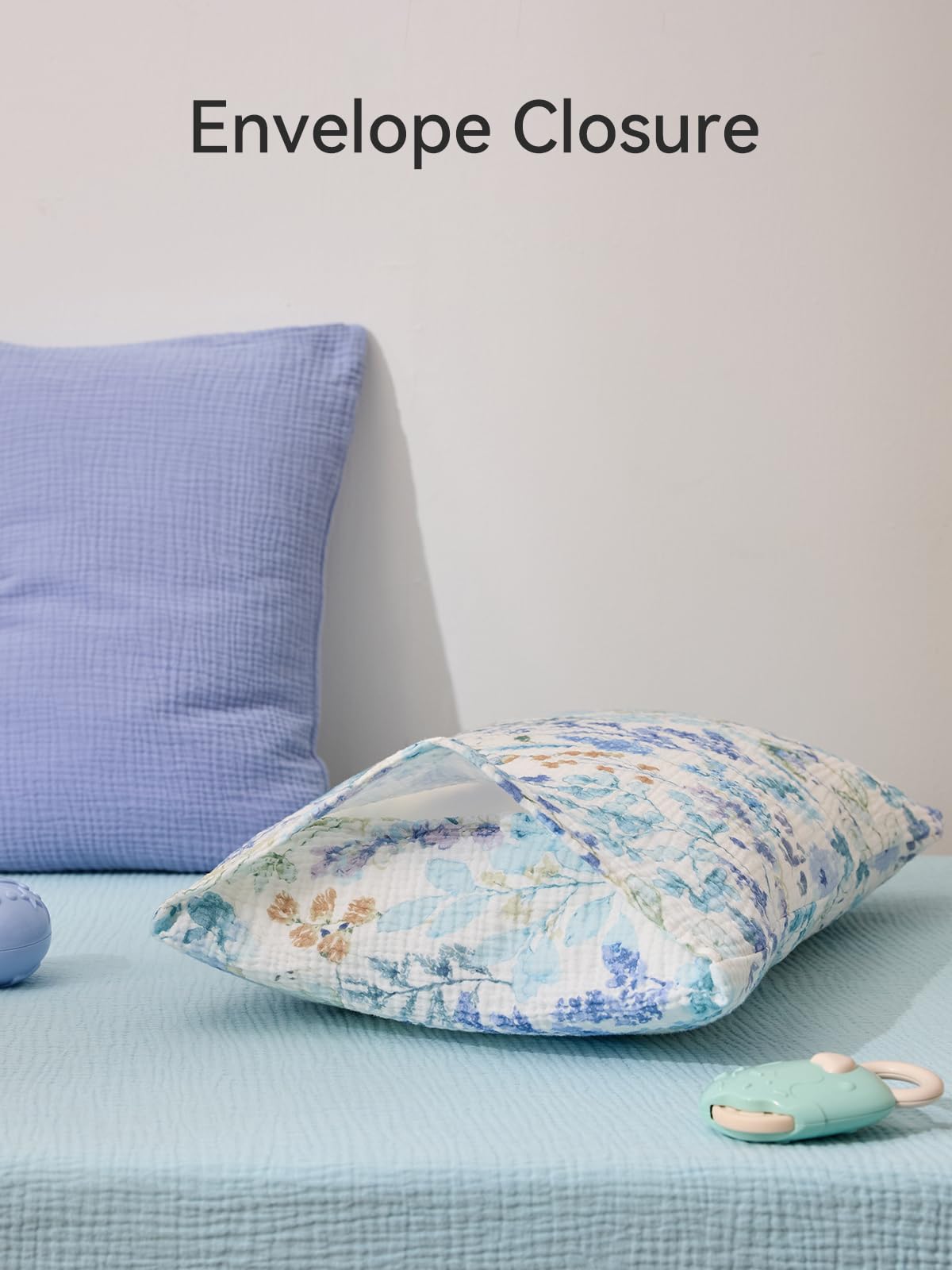 TILLYOU pillowcase is machine washable and dryer-friendly for busy families.