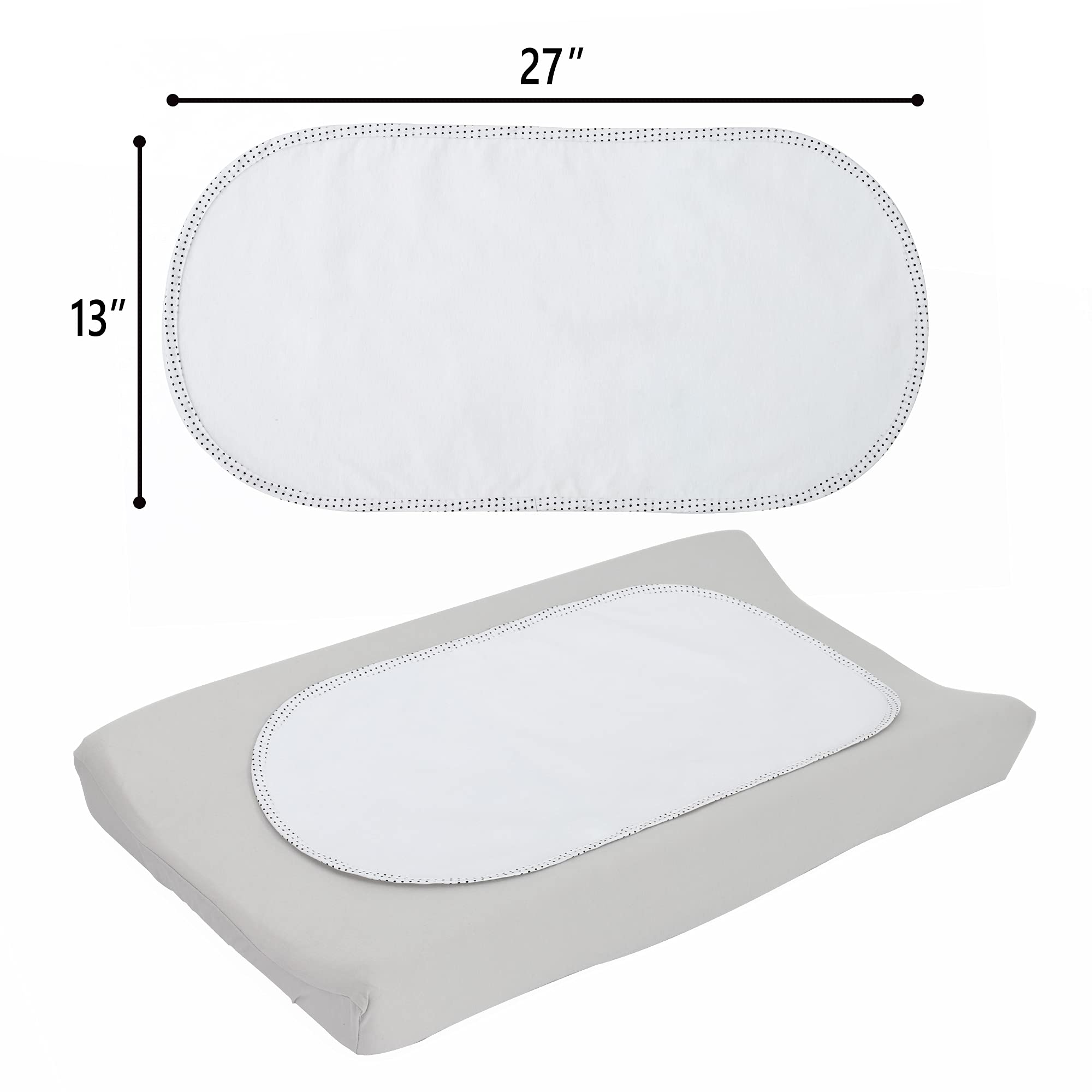 TILLYOU 27x13-inch liner is travel-ready for car trips or flights.