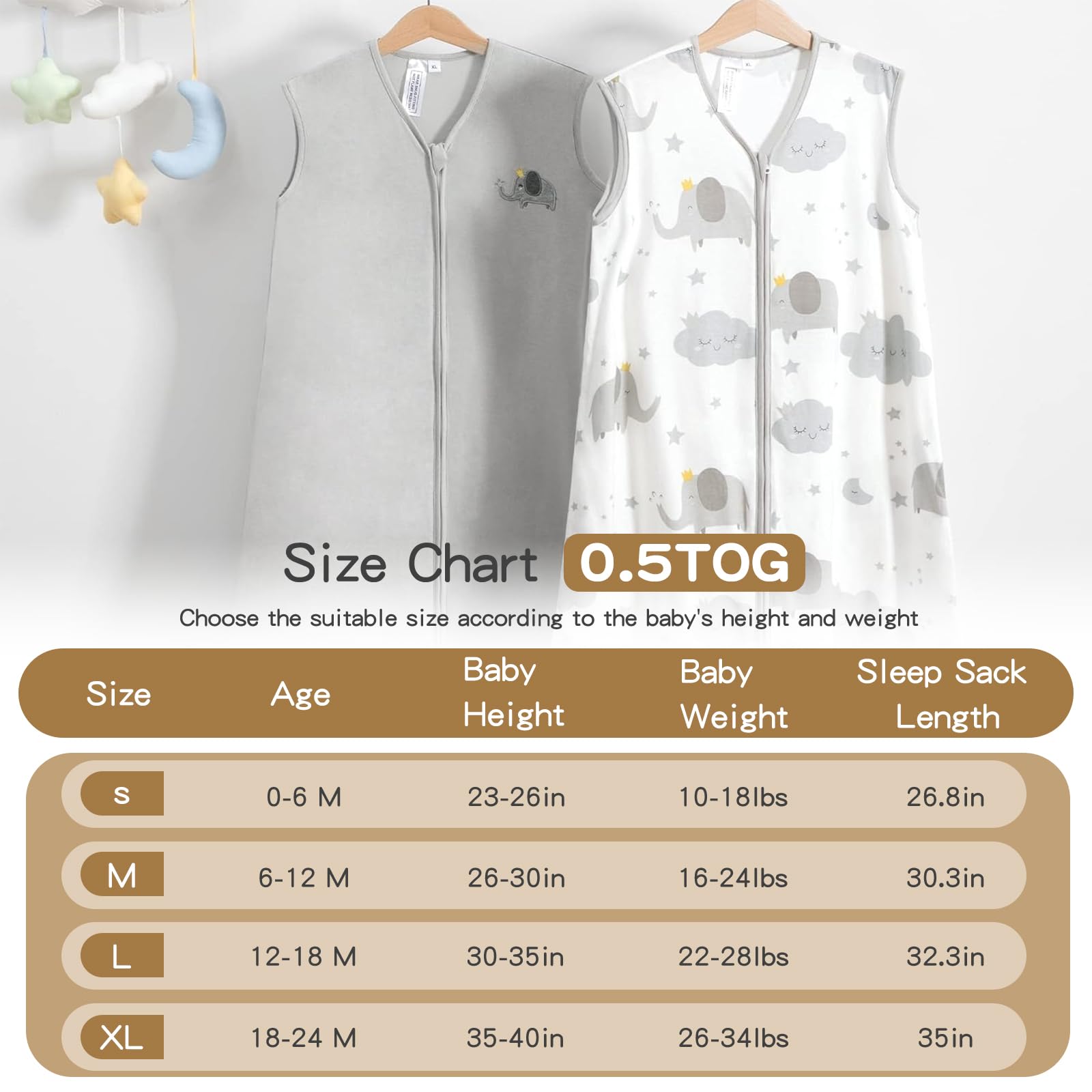 TILLYOU 100% cotton fabric feels soft and breathable