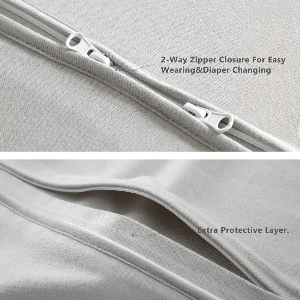 TILLYOU sleep sack wide-leg room supports active movement