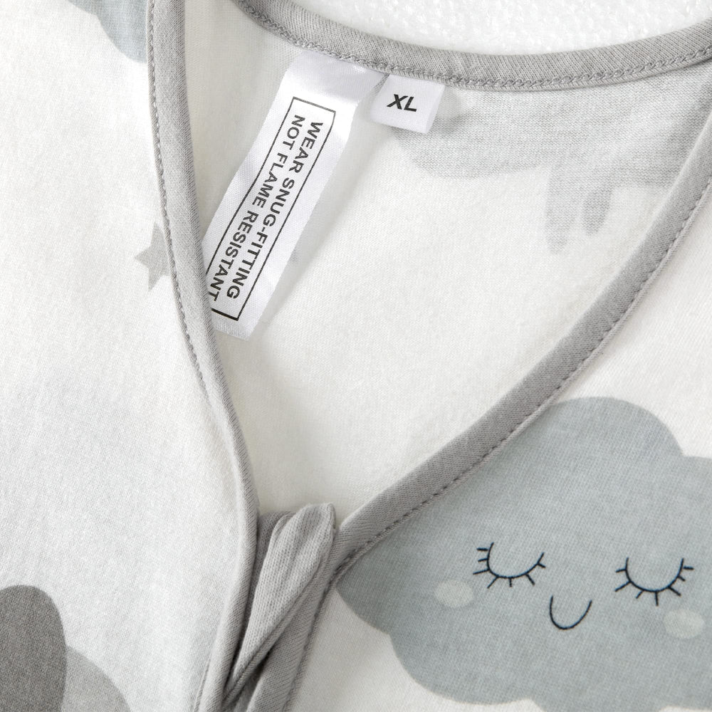 TILLYOU sleep sack zipper protector prevents skin irritation