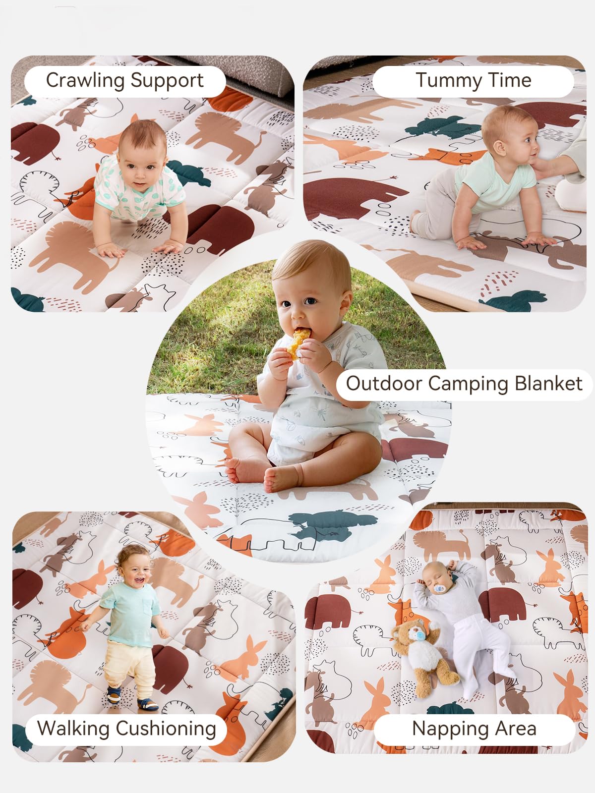 TILLYOU spill-proof fabric cleans quickly after snacks