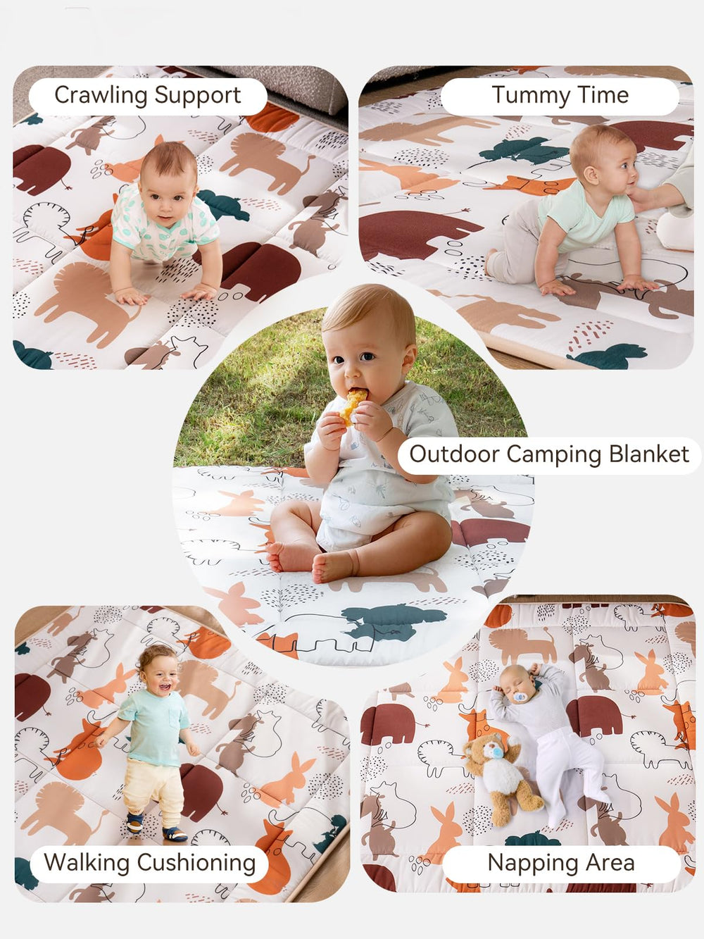 TILLYOU spill-proof fabric cleans quickly after snacks