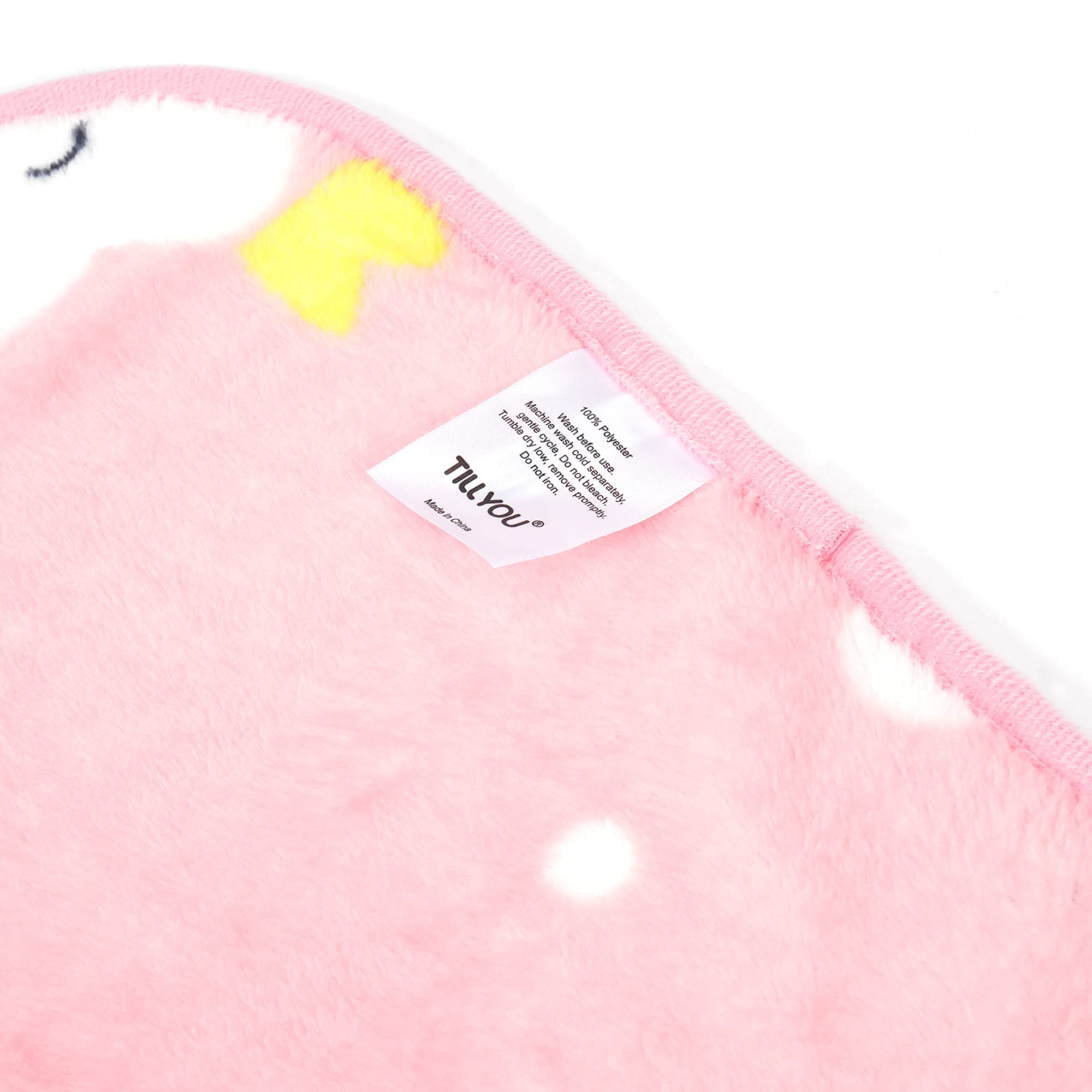 TILLYOU crib and nap blanket lightweight and cozy