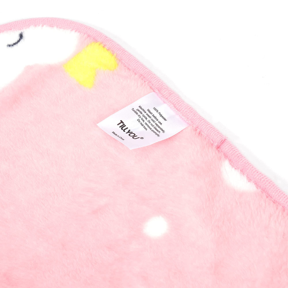 TILLYOU crib and nap blanket lightweight and cozy