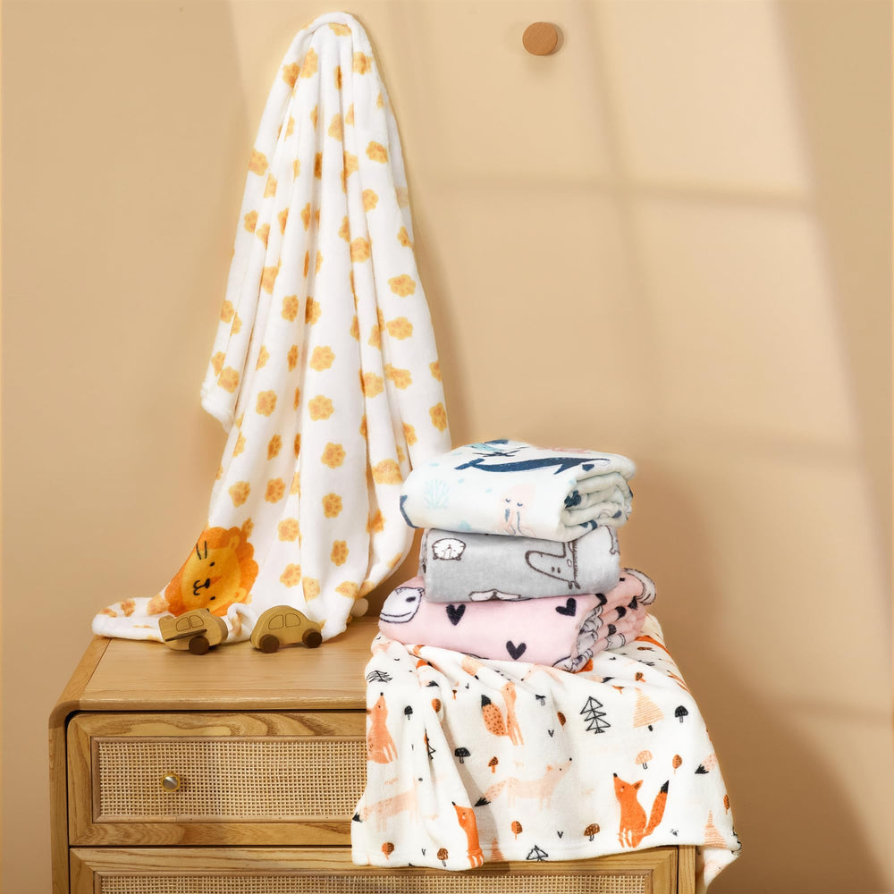 TILLYOU pink cloud blanket enhances cozy nighttime routines
