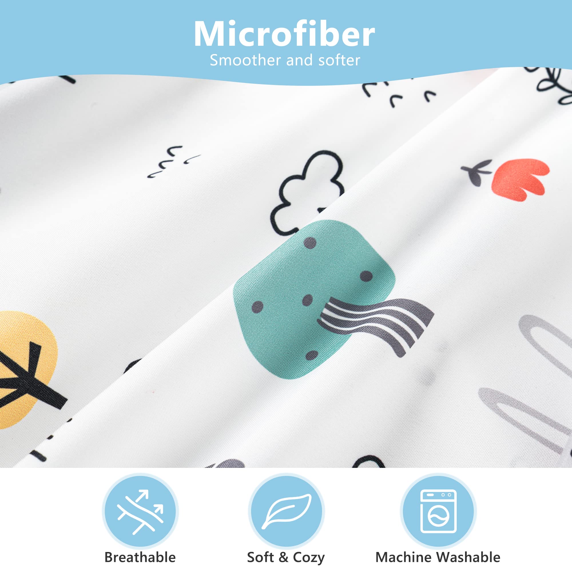 TILLYOU toddler pillowcase 13x18 fit ideal for standard travel pillows.