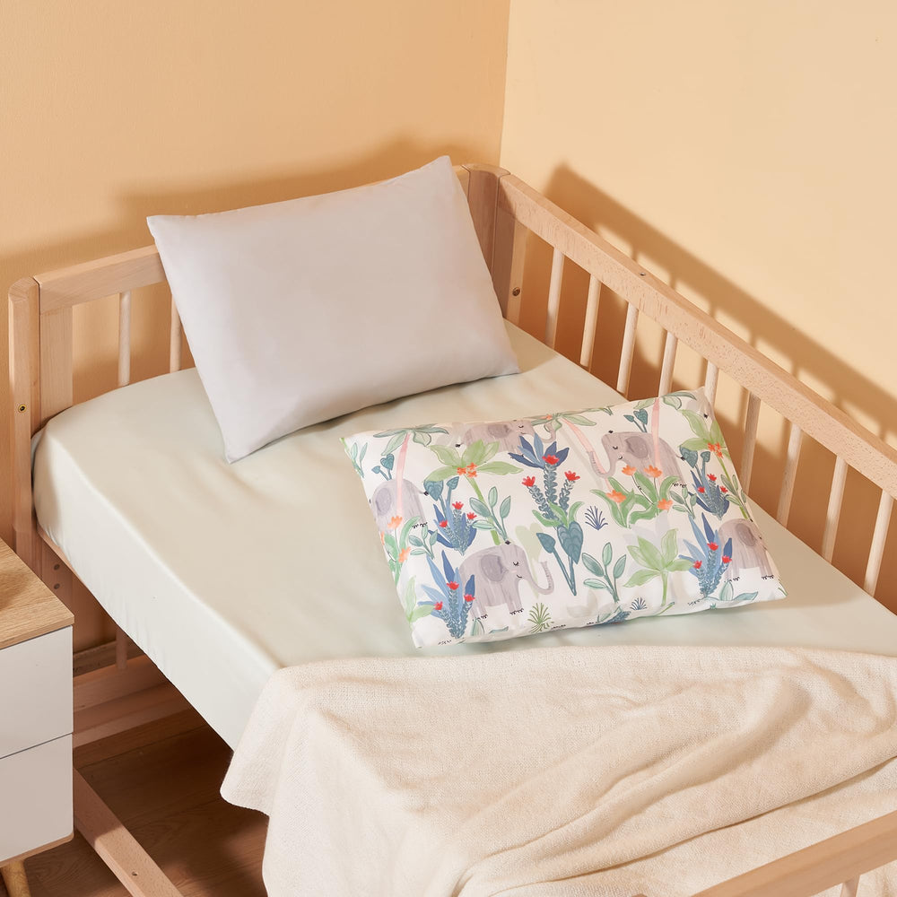 TILLYOU 13x18 pillowcase fits standard toddler pillows for travel