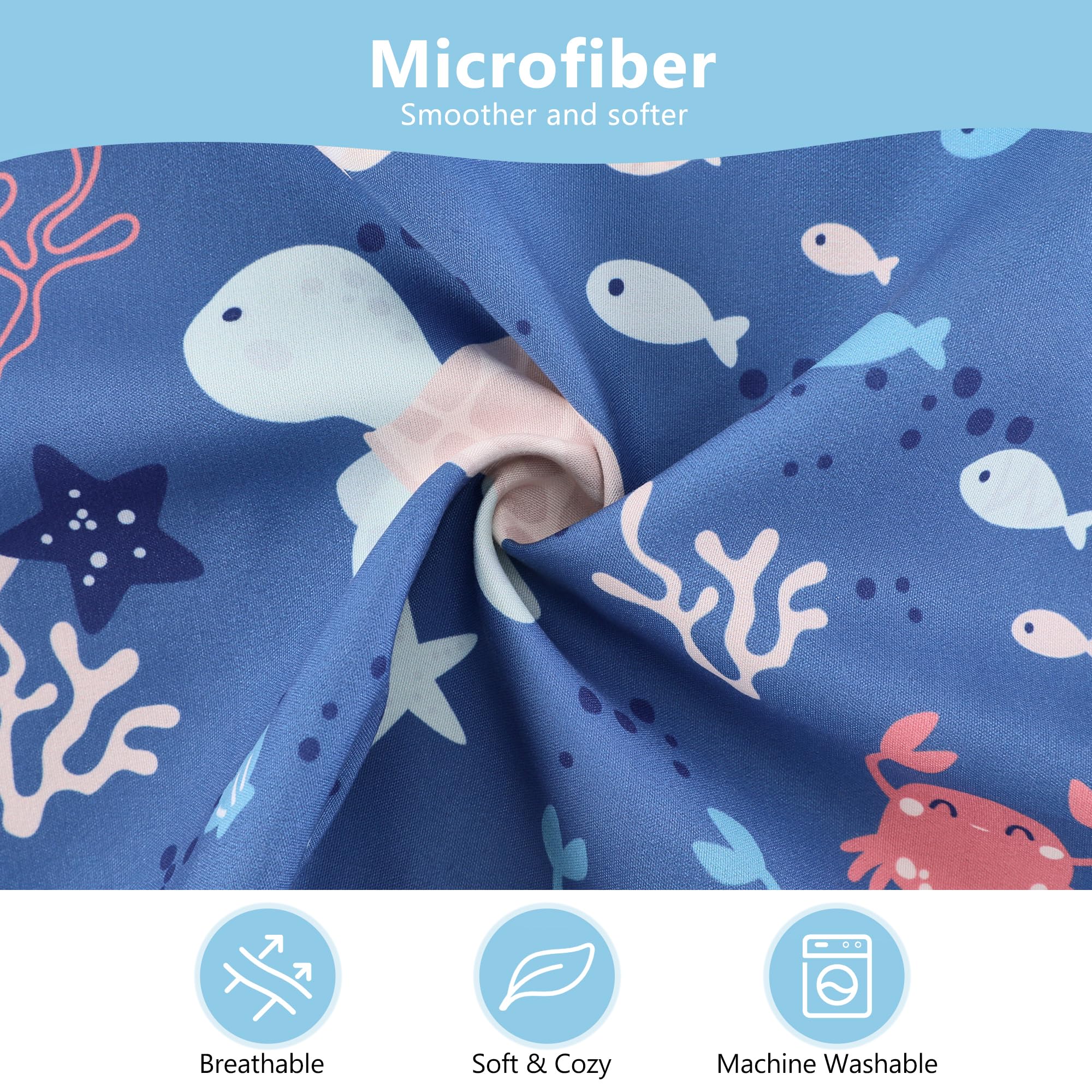 TILLYOU 2-pack pillowcase keeps pillows clean for everyday use