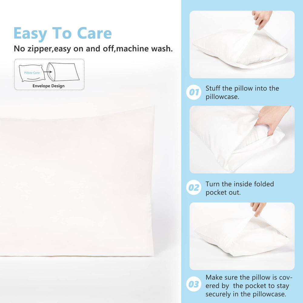 TILLYOU color-pattern options pillowcase for matching decor