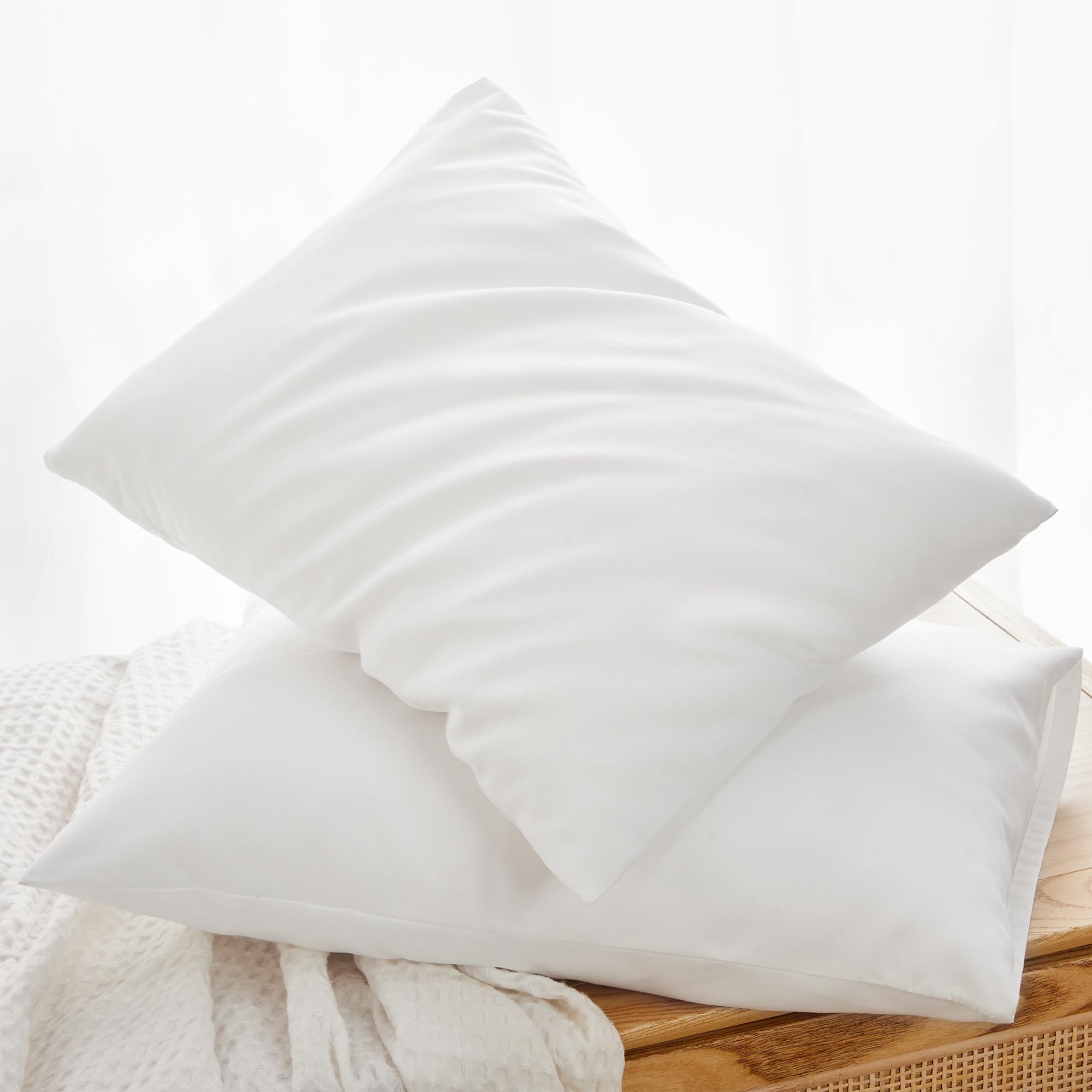 TILLYOU toddler pillowcase with envelope closure for 13x18 pillows