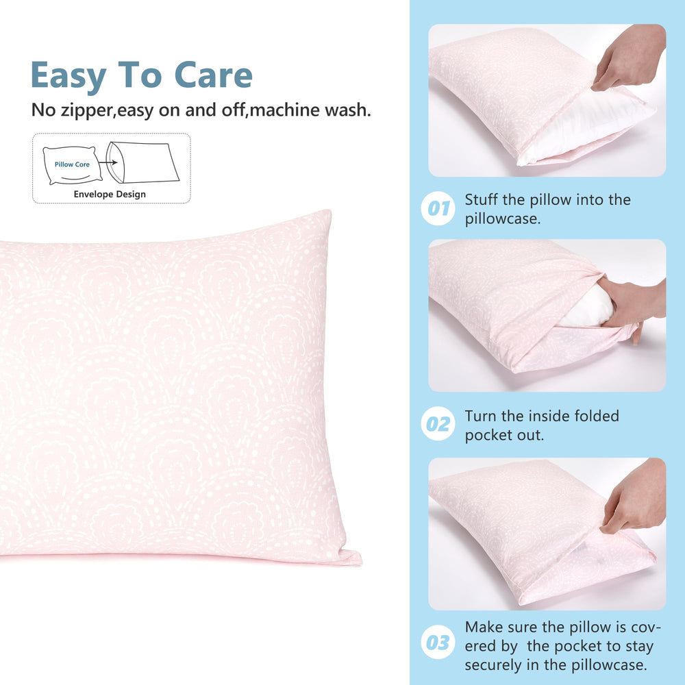 TILLYOU envelope closure keeps the pillow insert secure and snug