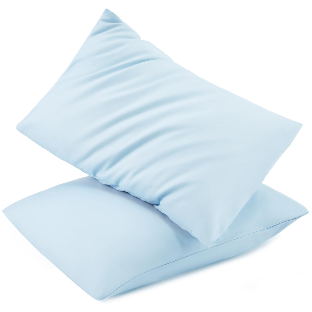 TILLYOU toddler pillowcase with envelope closure close-up on soft microfiber