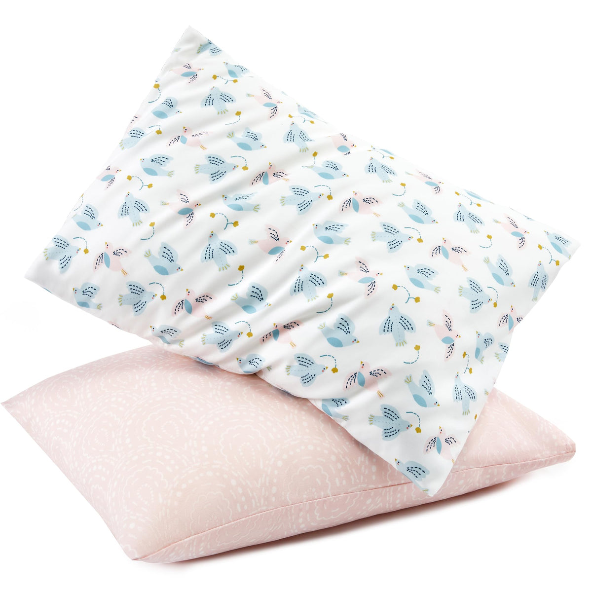 TILLYOU toddler pillowcase with lucky pony pattern for gentle skin comfort