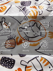 TILLYOU machine-washable pillowcase, cold gentle cycle for easy care.
