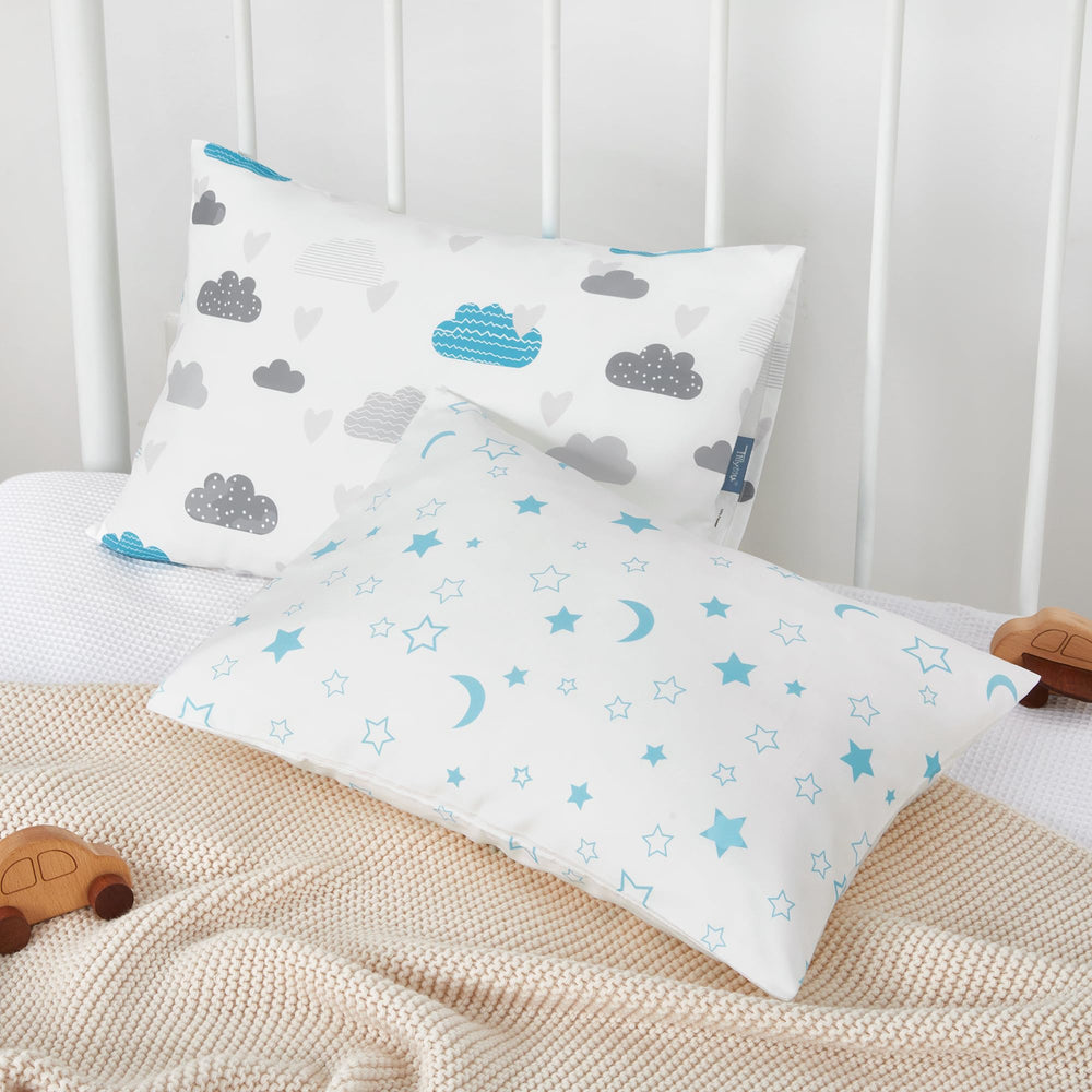 TILLYOU machine-washable pillowcase remains soft after cold-water cycles for busy families.