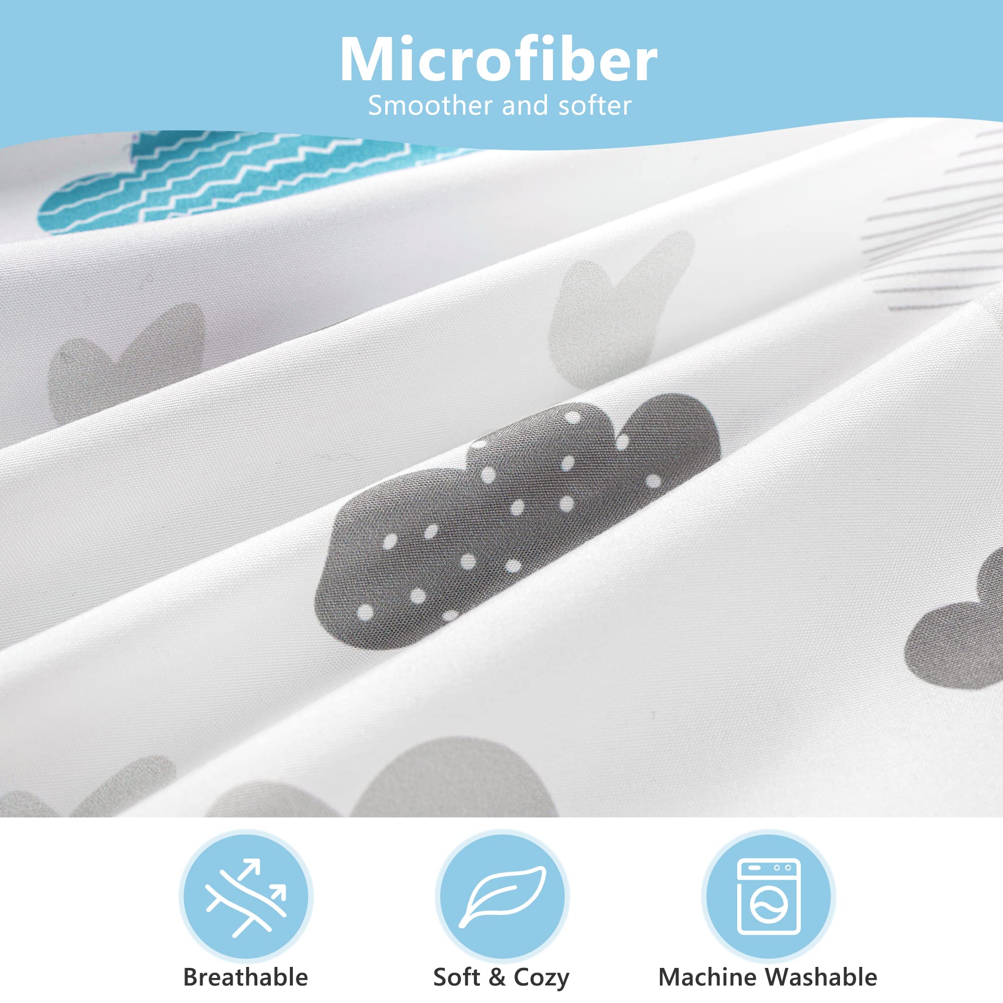 TILLYOU microfiber pillowcase texture closeup highlights silky feel and quick-dry comfort.