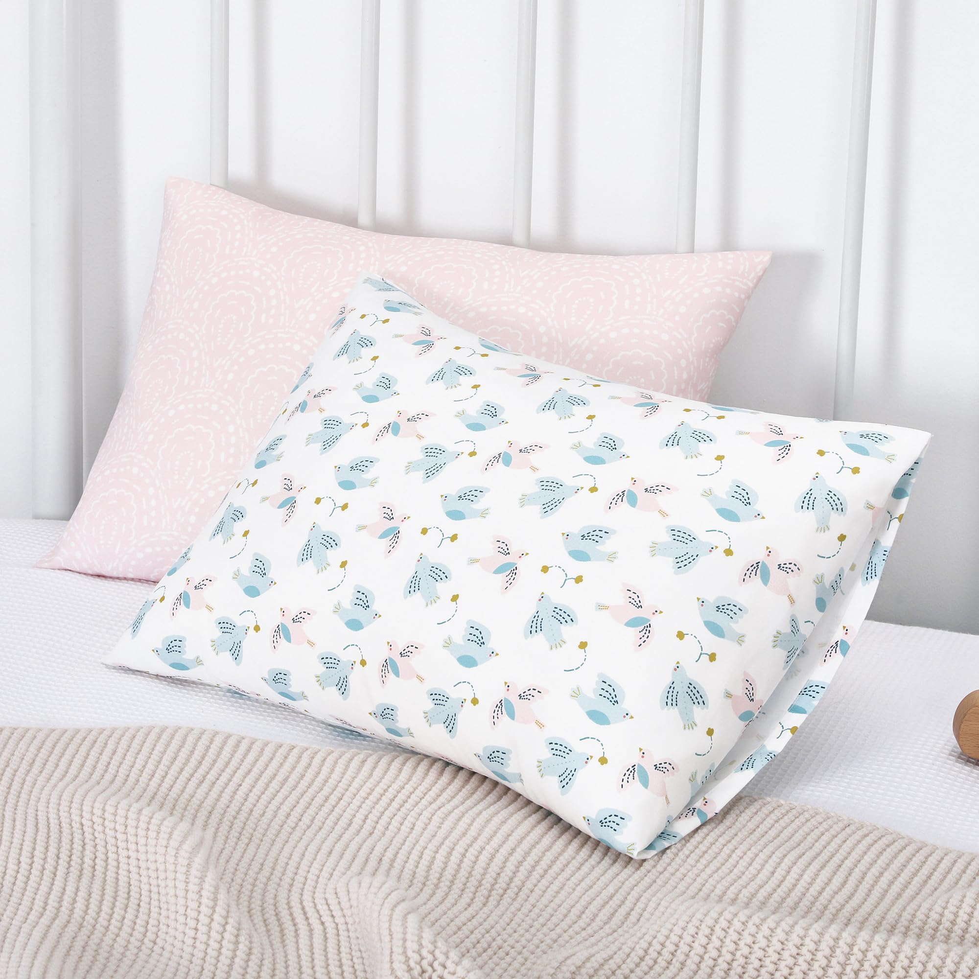 TILLYOU microfiber texture pillowcase feels silky soft and gentle on skin