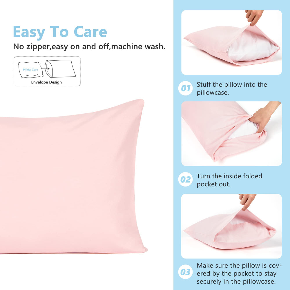 TILLYOU two-pack toddler pillowcase for busy families