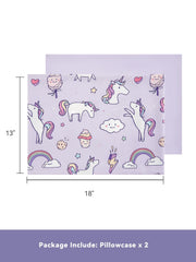 TILLYOU pony pattern toddler pillowcase keeps pillows clean during travel